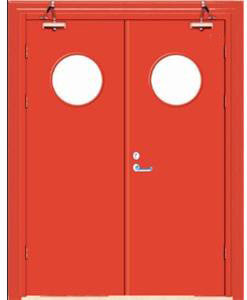 雙扇鋼質防火門